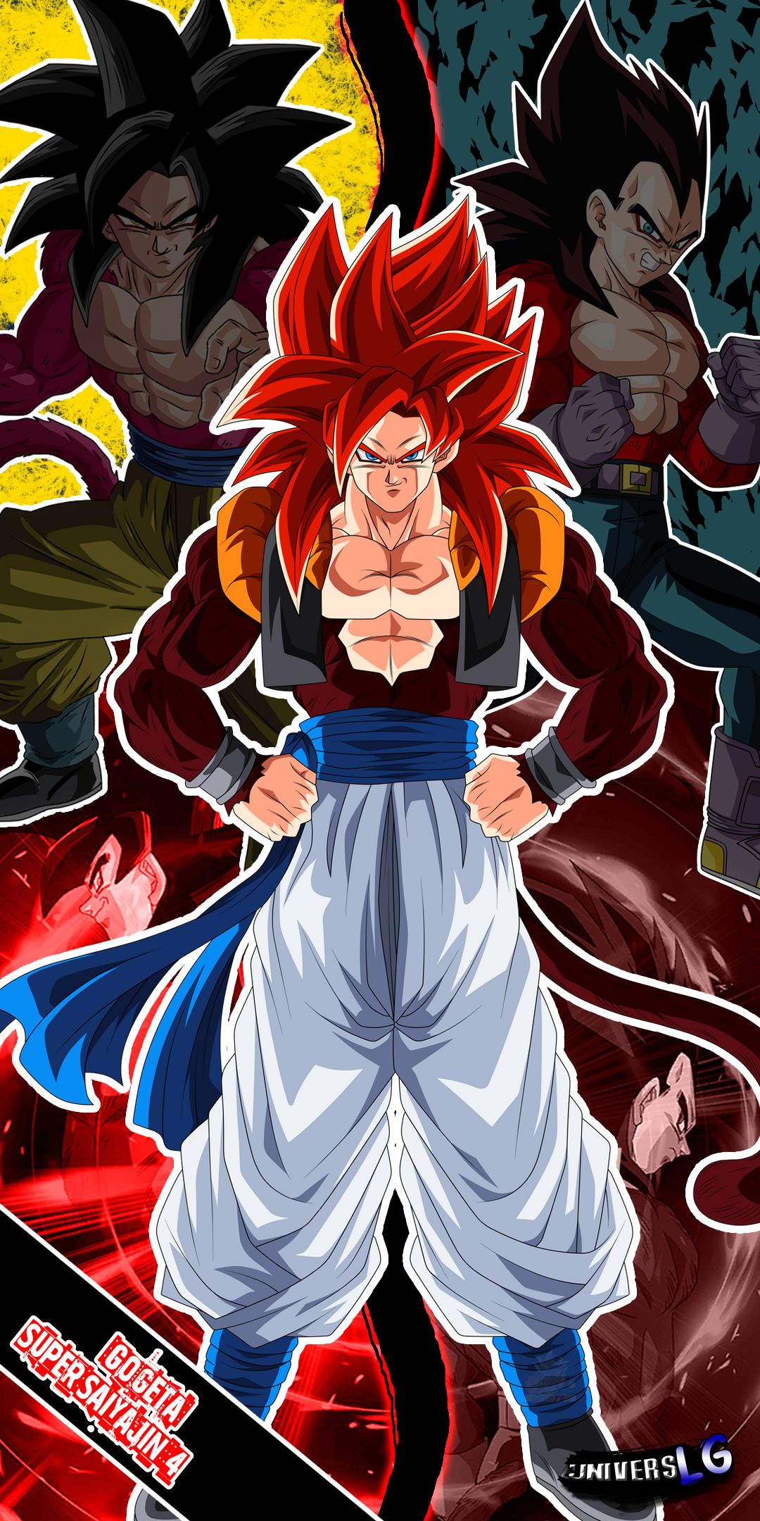 Ultra Super Saiyan 4 Gogeta Concept! #supersaiyan4 #gogeta #ssj4 #ssj4