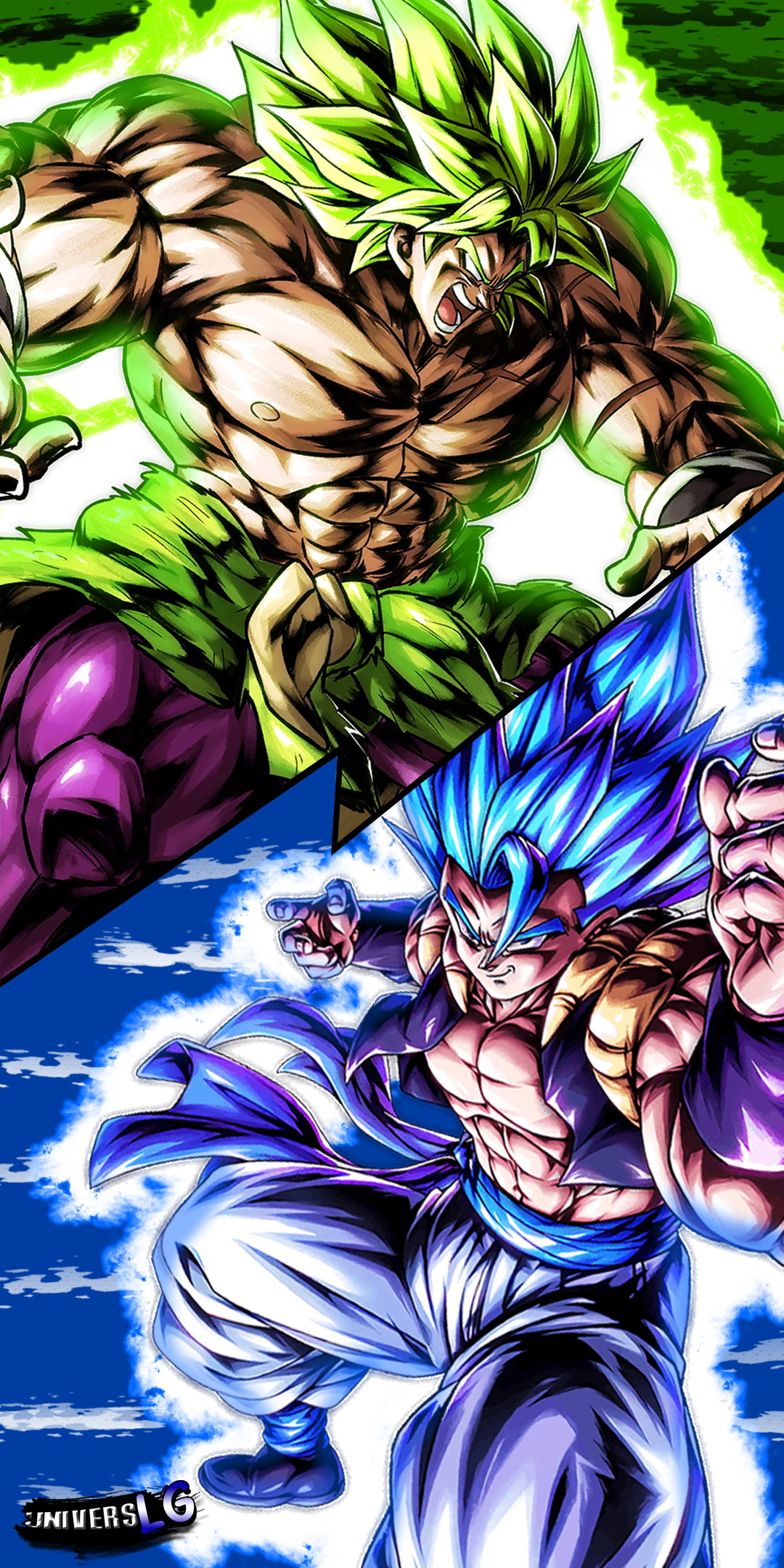 Gogeta vs Broly recreated in DBL. Made by me. : r/DragonballLegends