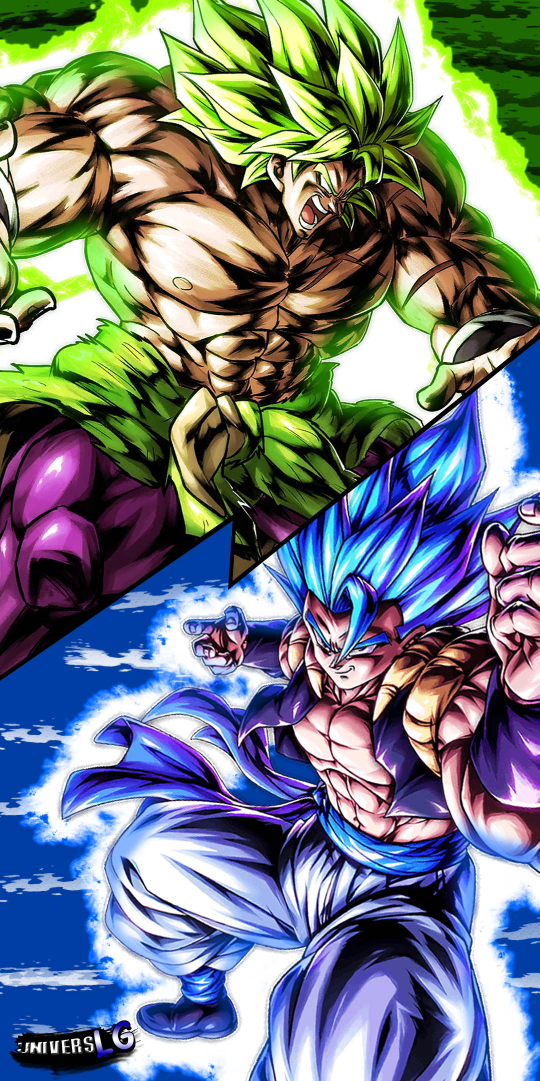 Gogeta blue vs Broly Full power by NetoDeviantart on DeviantArt