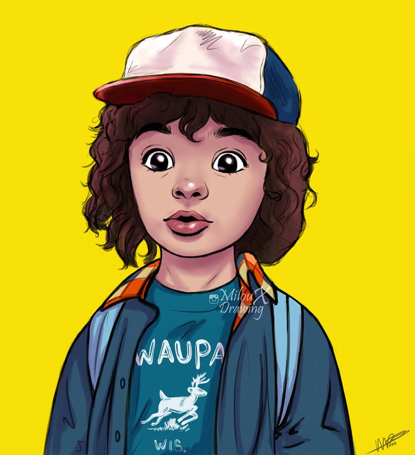 Dustin (Stranger Things) drawing by miloutjexdrawing on DeviantArt