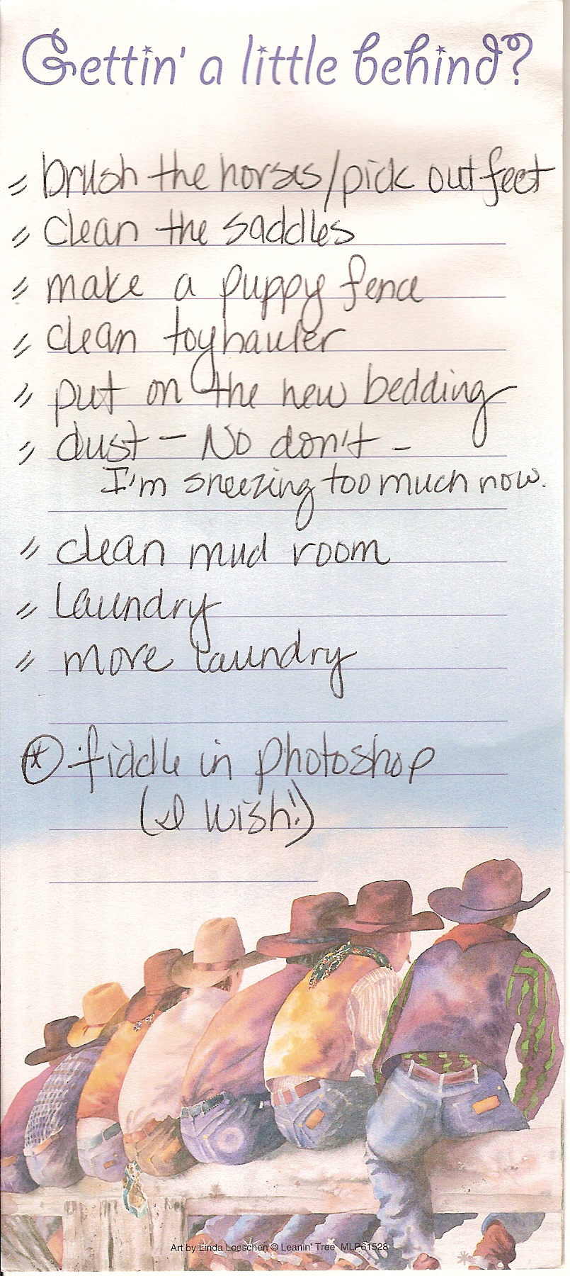 To Do List