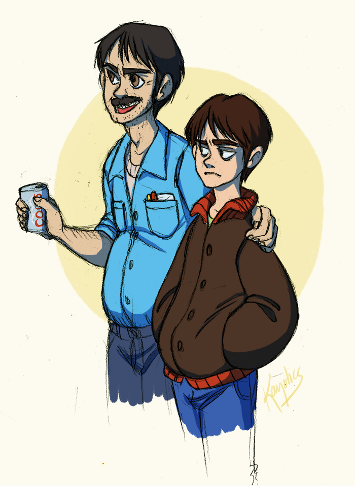 SP - like father, like son by Kayotics on DeviantArt 