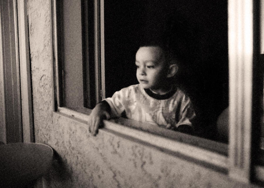 Boy in the Window by D-Ward on DeviantArt