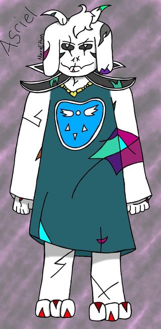 Asriel GoH - Rippedtale by LordGarmadon99 on DeviantArt