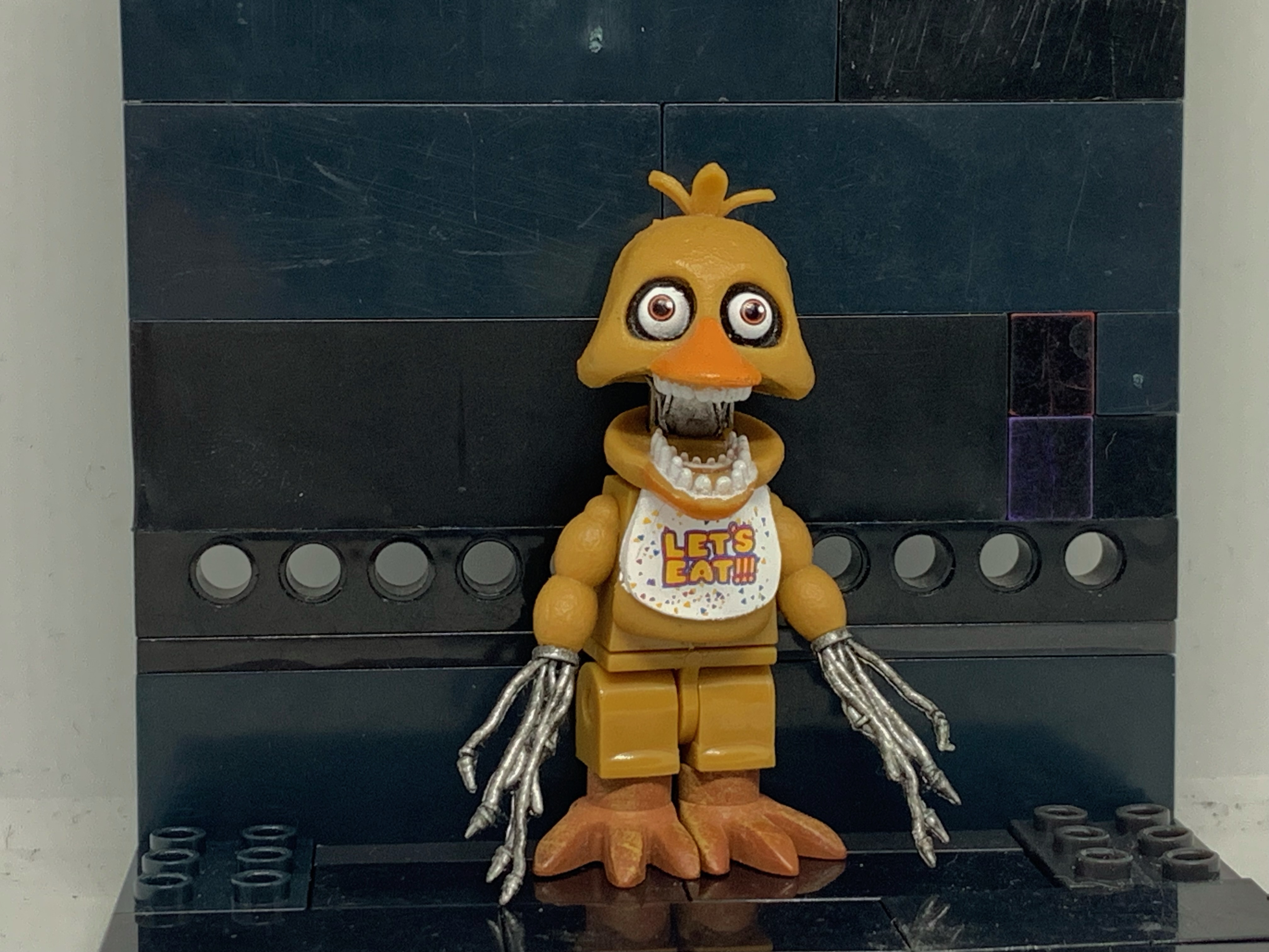 LEGO Chica, Toy Chica, Withered Chica & Phantom Chica (FNA…