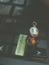 Spirited Away: No Face (polymer clay)