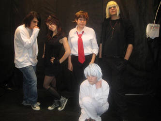 Death Note cosplay group