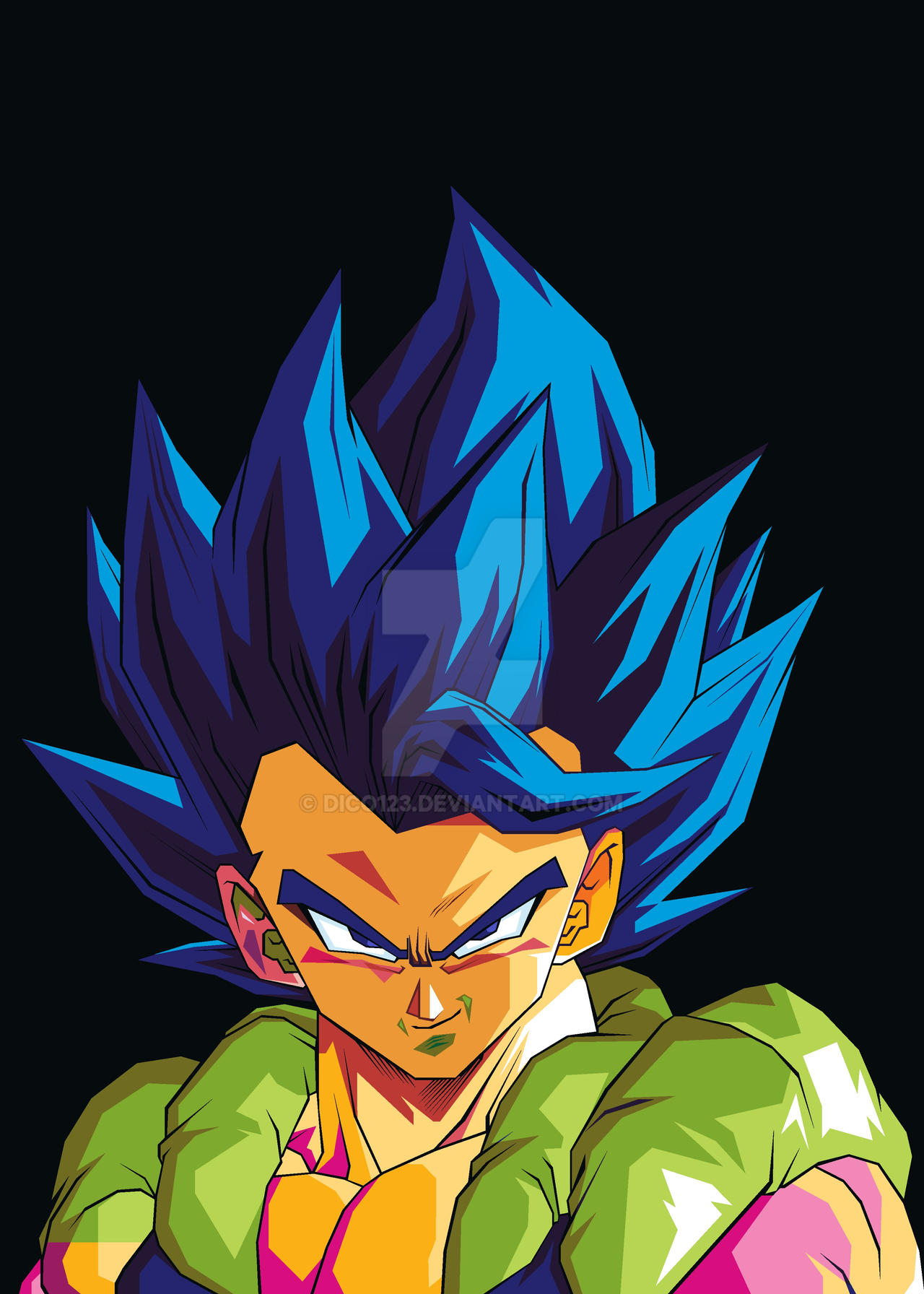 Goku: Super Saiyajin Blue by CELL-MAN on DeviantArt