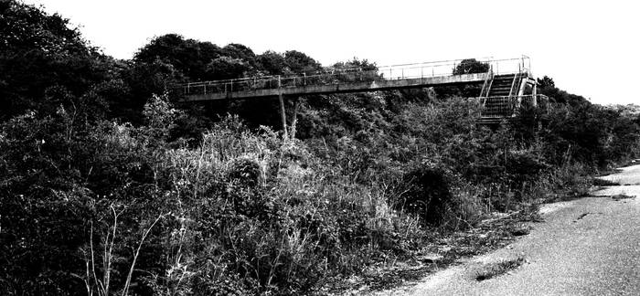 Stairs to former hover port, Pegwell Bay, Thanet
