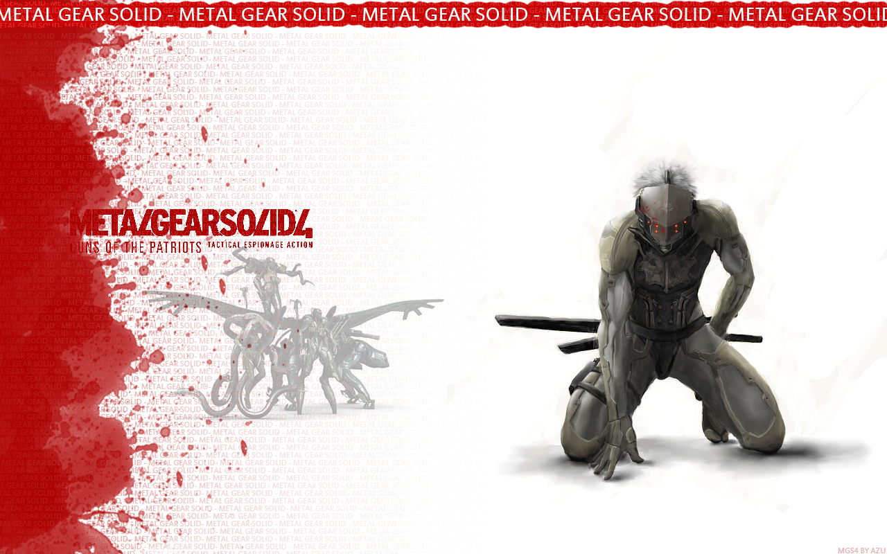 Mgs4 Multiplayer Raiden Raiden Mgs4 Wallpaper