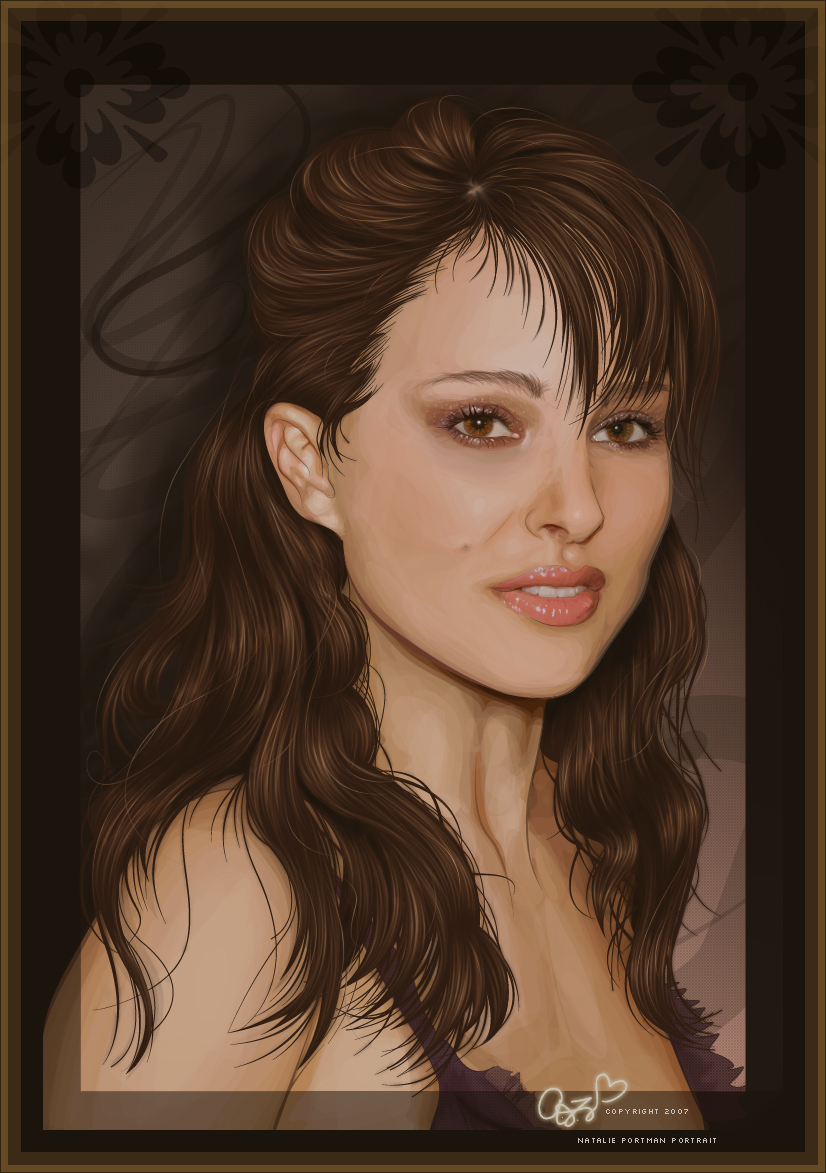 Natalie Portman Portrait