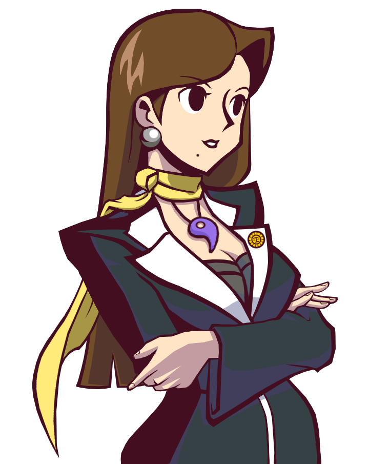 Mia Fey in Ghost Trick Style