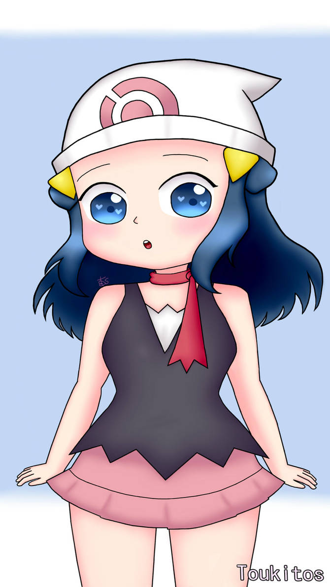 Dawn/hikari from pokemon by Toukitos on DeviantArt