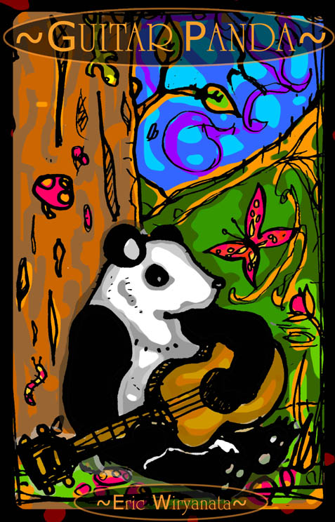 Guitar Panda -light