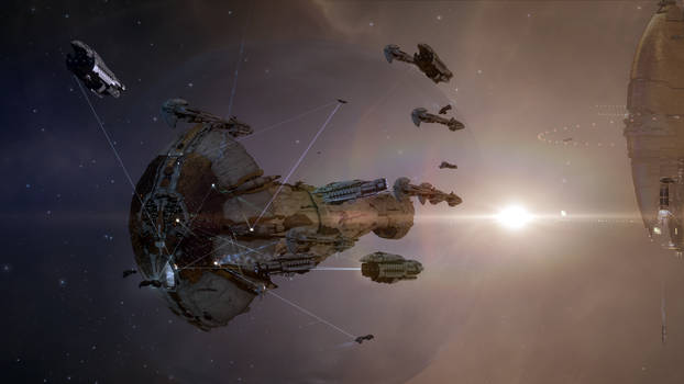 Eve Online - Purist Fleet in Amarr Prime