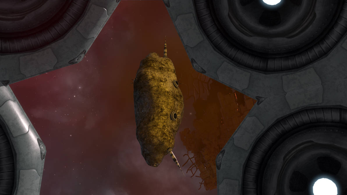 Eve Online - Infested Rock (Rogue drone) by Vollhov on DeviantArt