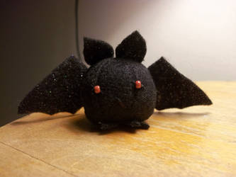 Teeny Black Bat