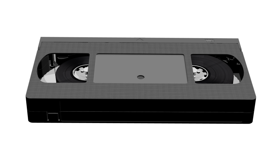 VHS 3D Model Render by TPHonDeviantArt on DeviantArt