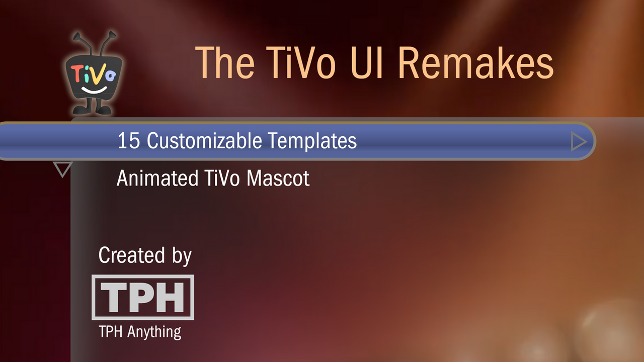 Tivo Model Renders TiVo UI Remakes by TPHonDeviantArt on DeviantArt