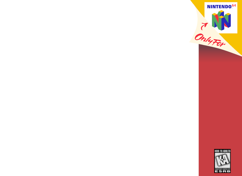 N64 Box Template Only For by TPHonDeviantArt on DeviantArt