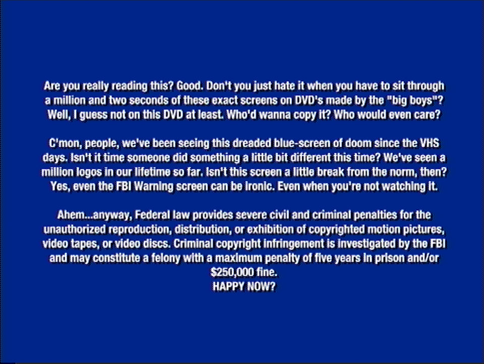 Unusual Disney/BVHE Warning Screen (2003) by TPHonDeviantArt on DeviantArt
