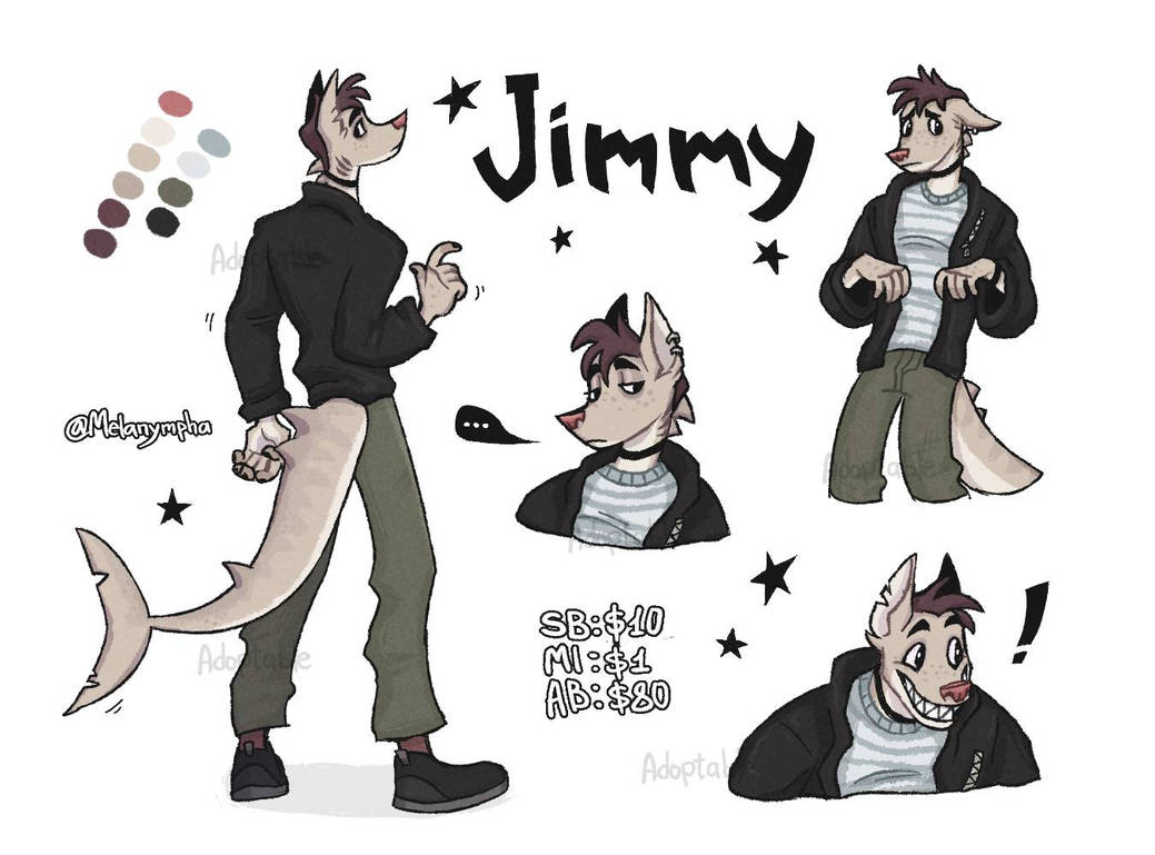 Jimmy Humanized Adoptable open - Jimmy by Melanymphaa on DeviantArt