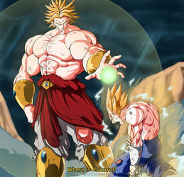 Movie 10 Broly vs SSJ2 Vegeta