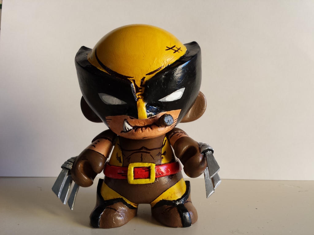 Wolverine Custom Kidrobot Munny