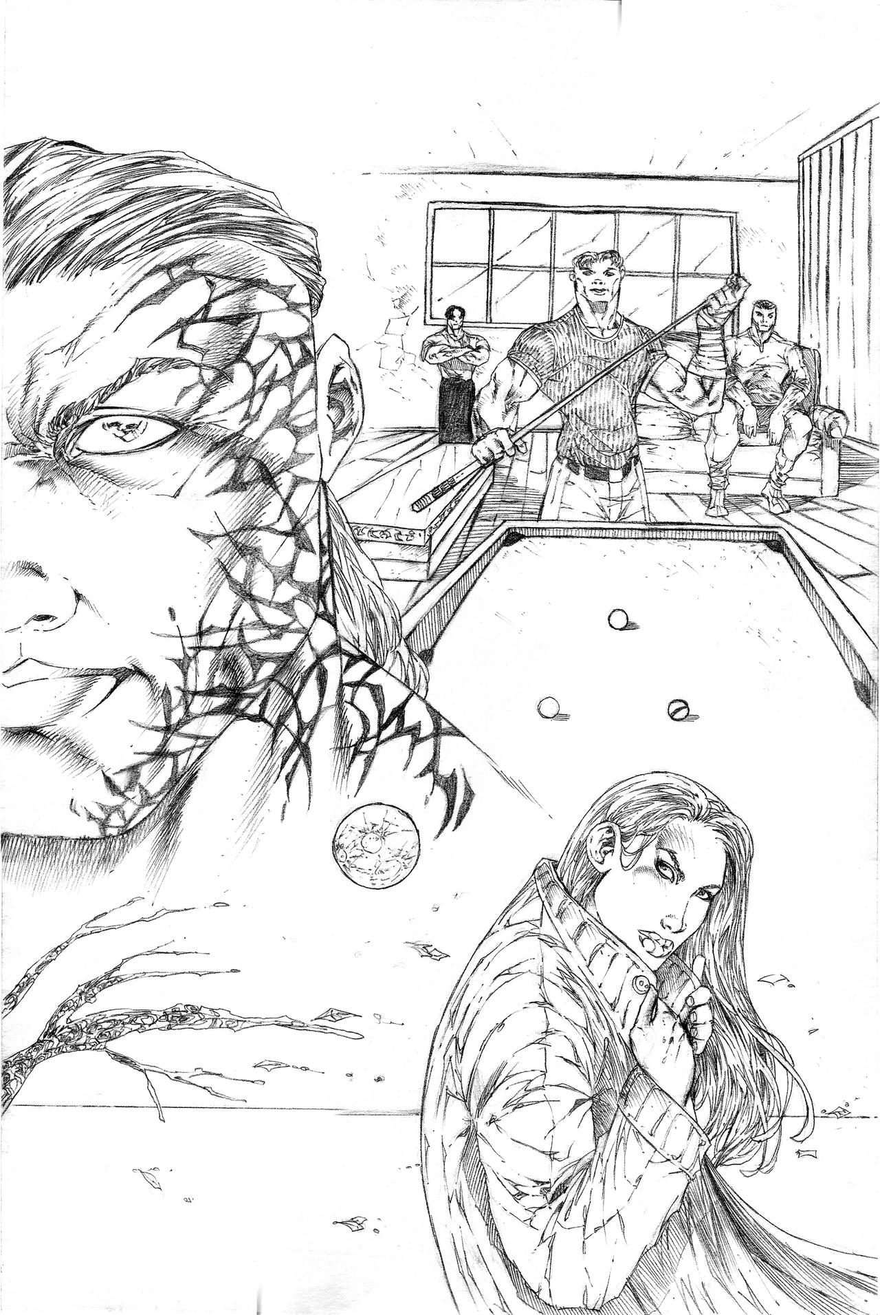 pool table by Chouaart on DeviantArt