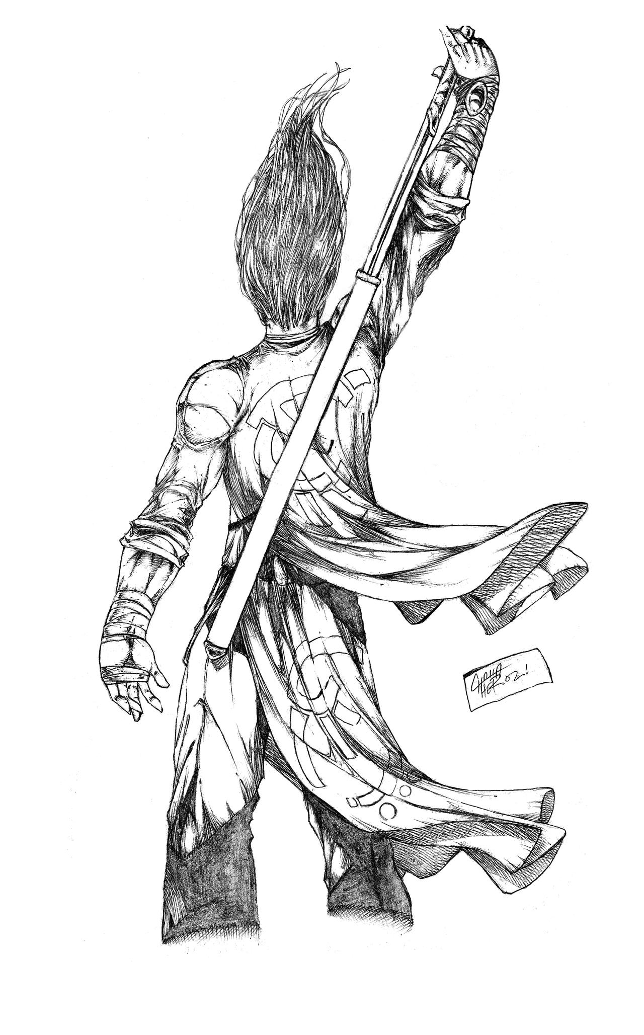 sword master by Chouaart on DeviantArt