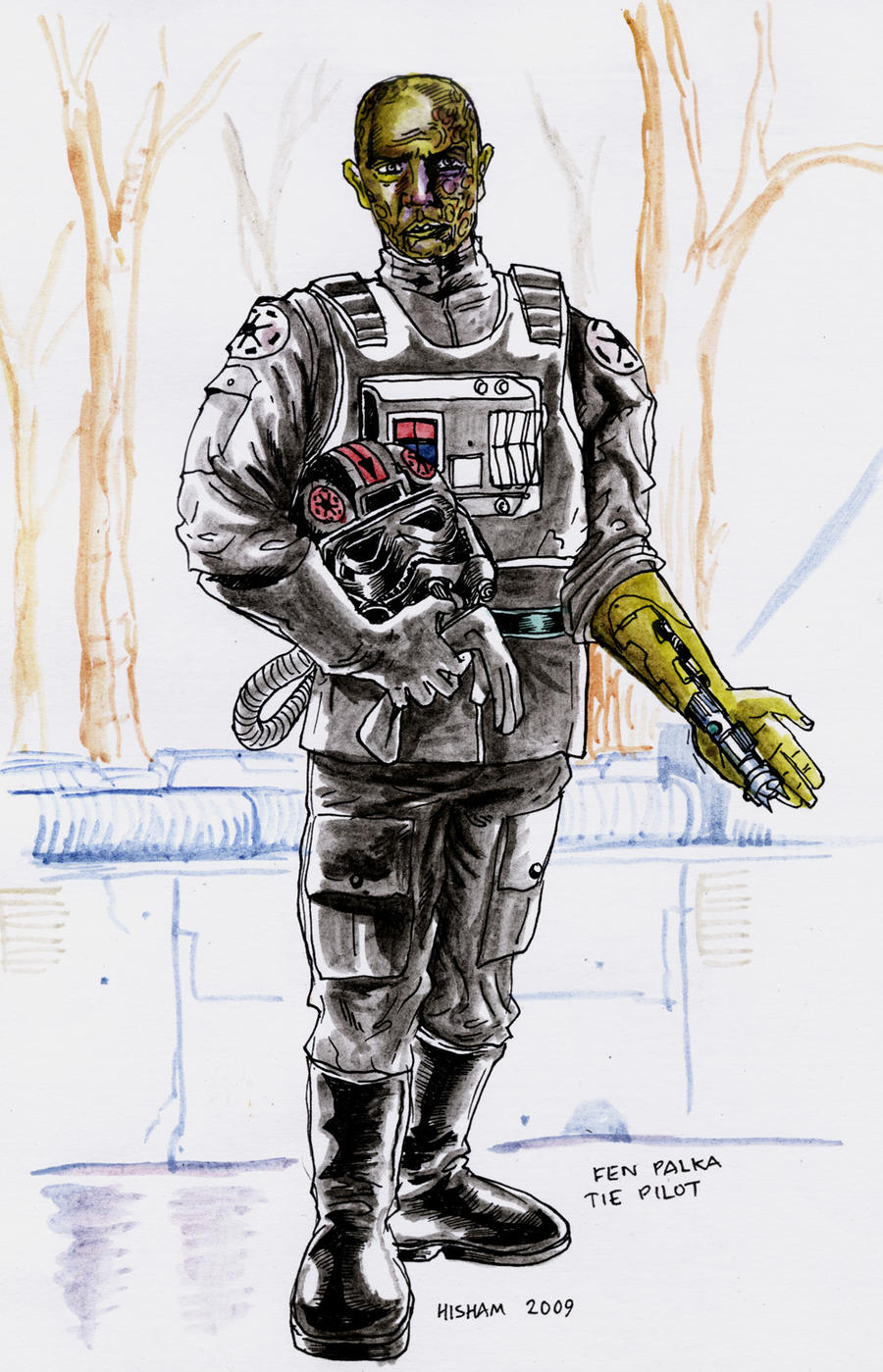 Fen Palka, TIE Fighter Pilot