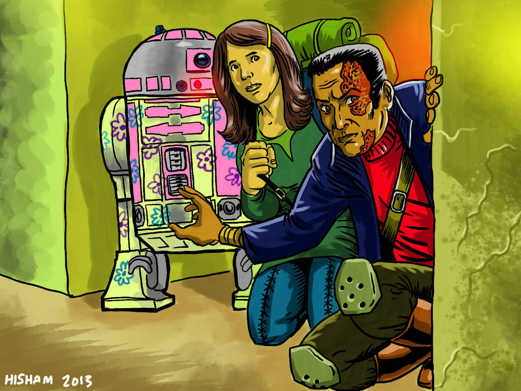 Edge of the Empire: Claire, Squeak and Dutch by KhairulHisham