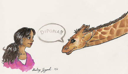 Dipona and the Giraffe