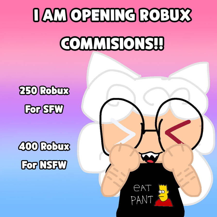 Updated Robux commission Prices by GeckoTeeth on DeviantArt