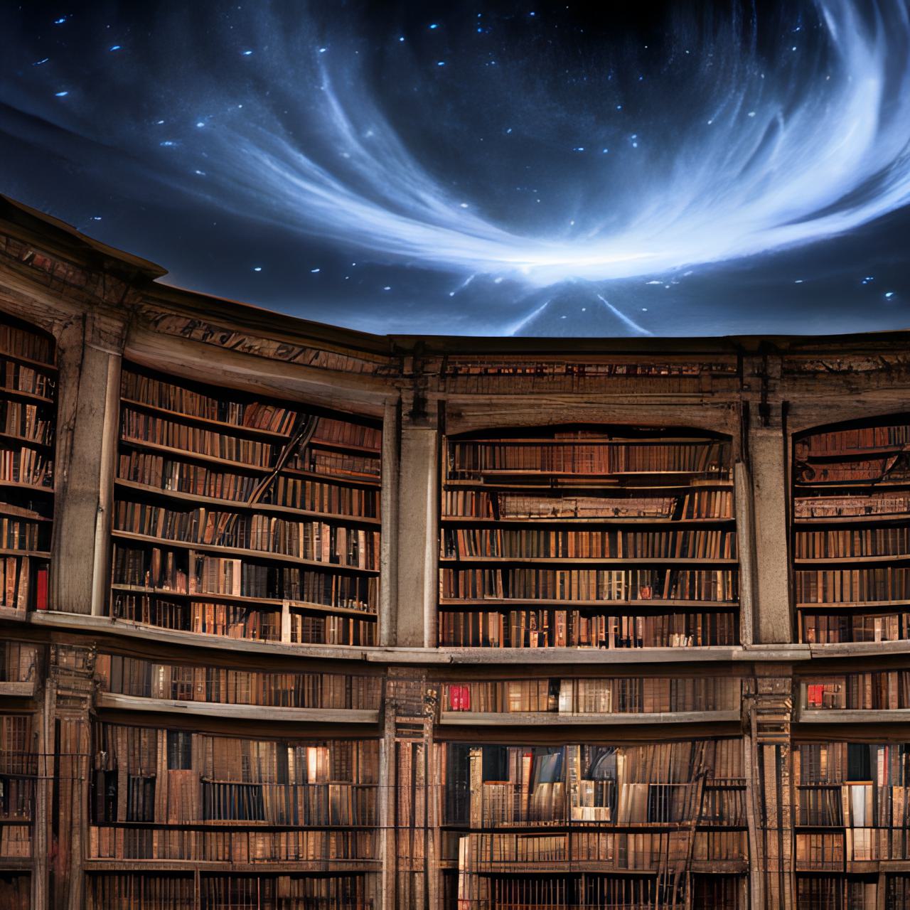 Library at night by trustinnerwisdom on DeviantArt