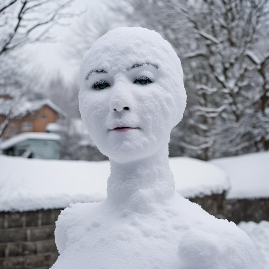 Deviantart Snow Snow woman by trustinnerwisdom on DeviantArt