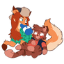 Cat and Fox
