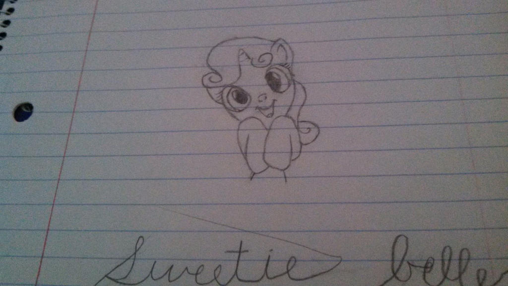 Sweetie Belle sketch