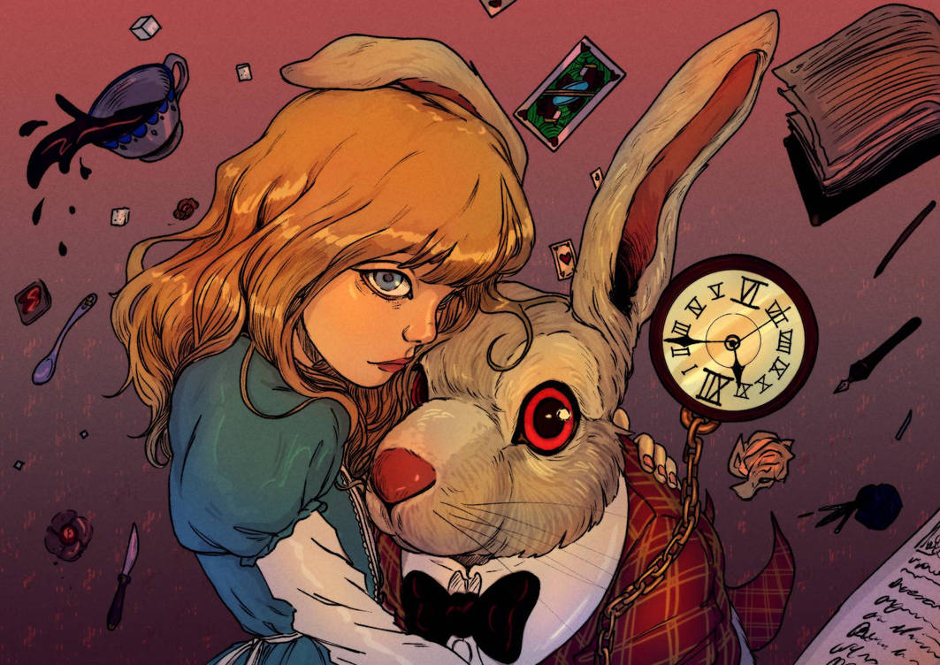 Alice Rabbit Version Alice and the Rabbit by Geocfm on DeviantArt