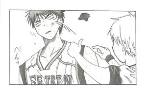 Kagami e Kuroko.