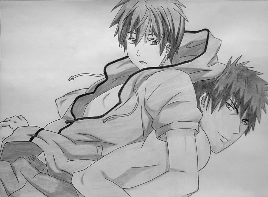 Kuroko e Kagami.