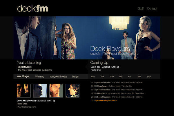 Deck.fm Web Site