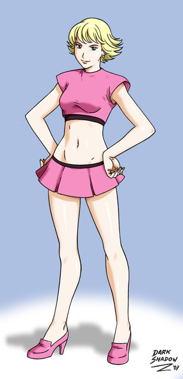 Girl in pink by DarkShadowArtworks on DeviantArt