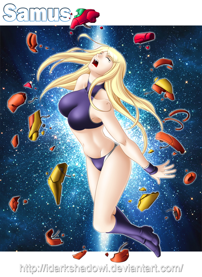 COMMISSION - SAMUS GAMEOVER