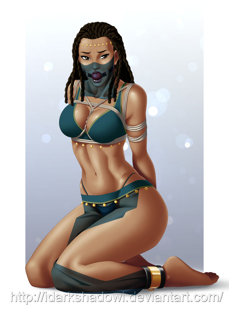 COMMISSION - Nubian Slave