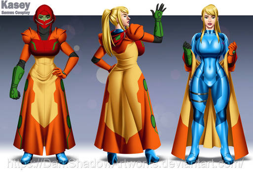 COMMISSION - Kasey Samus Cloak Profile Sheet