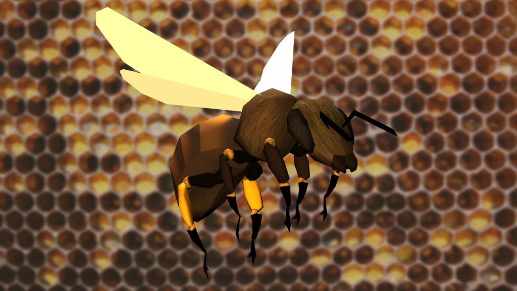 Bee Deviantart Style Bee Model by psycedelicious on DeviantArt