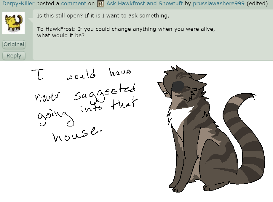 Ask Hawkfrost and Snowtuft 8