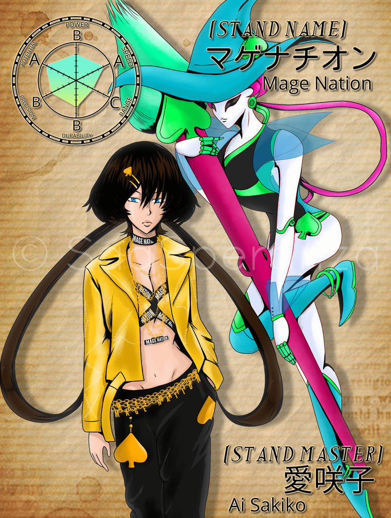 JoJo's bizarre adventure OC by SaaSperanza on DeviantArt