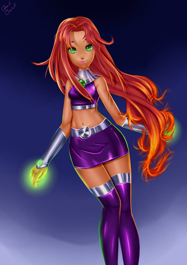 Starfire FanArt by iSlifer on DeviantArt